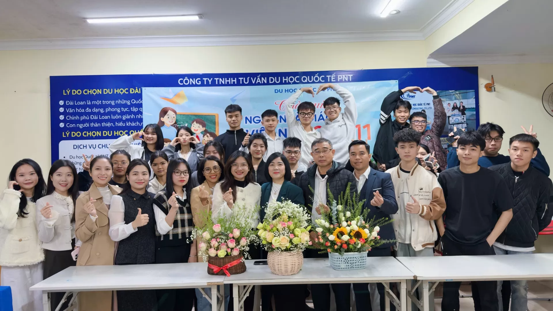 Trung Tâm Du Học Quốc Tế PNT Chúc Mừng Ngày Nhà Giáo Việt Nam 20/11