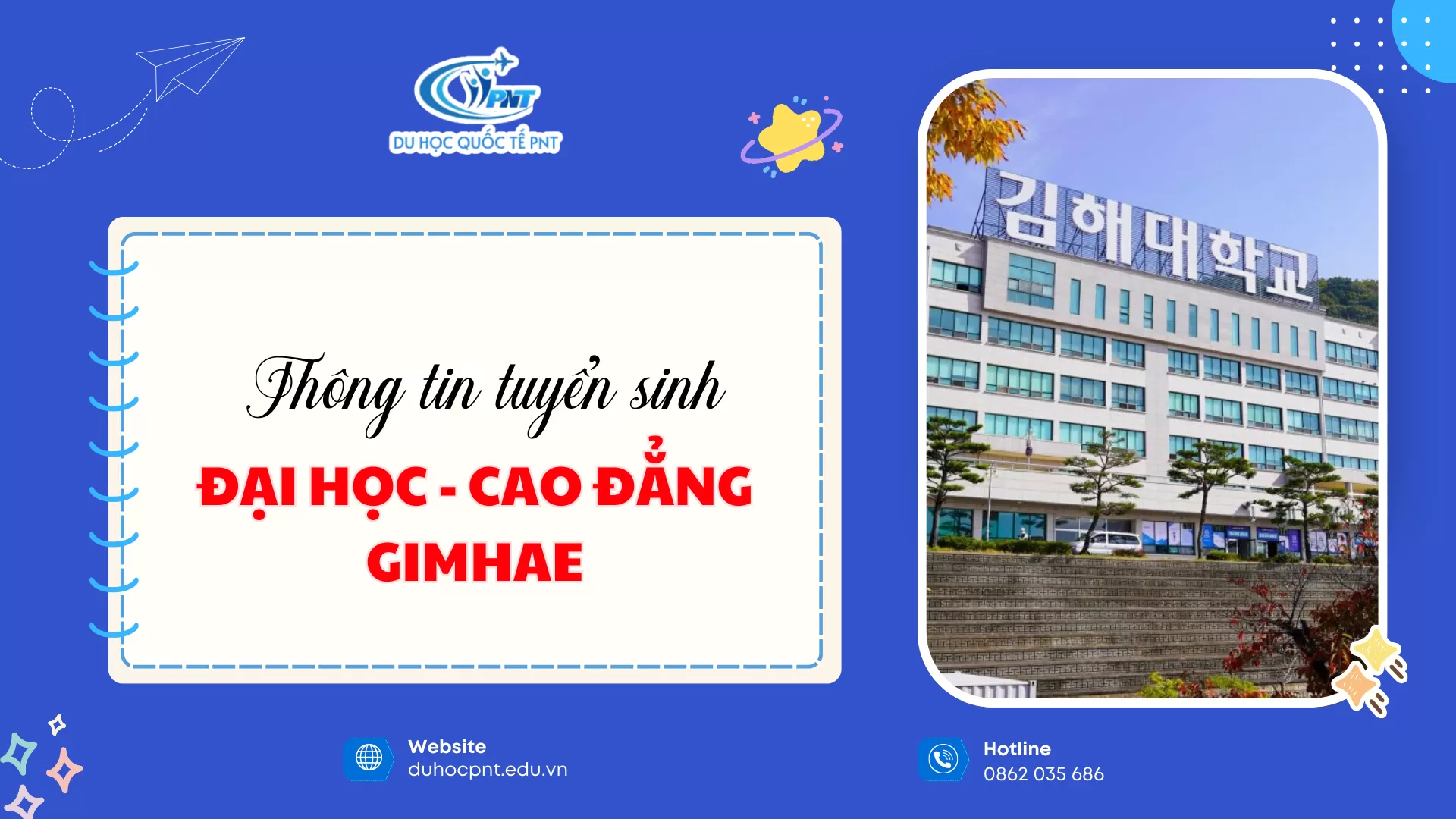 [2026] TRƯỜNG CAO ĐẲNG GIMHAE HÀN QUỐC -  GIMHAE UNIVERSITY – 김해대학교