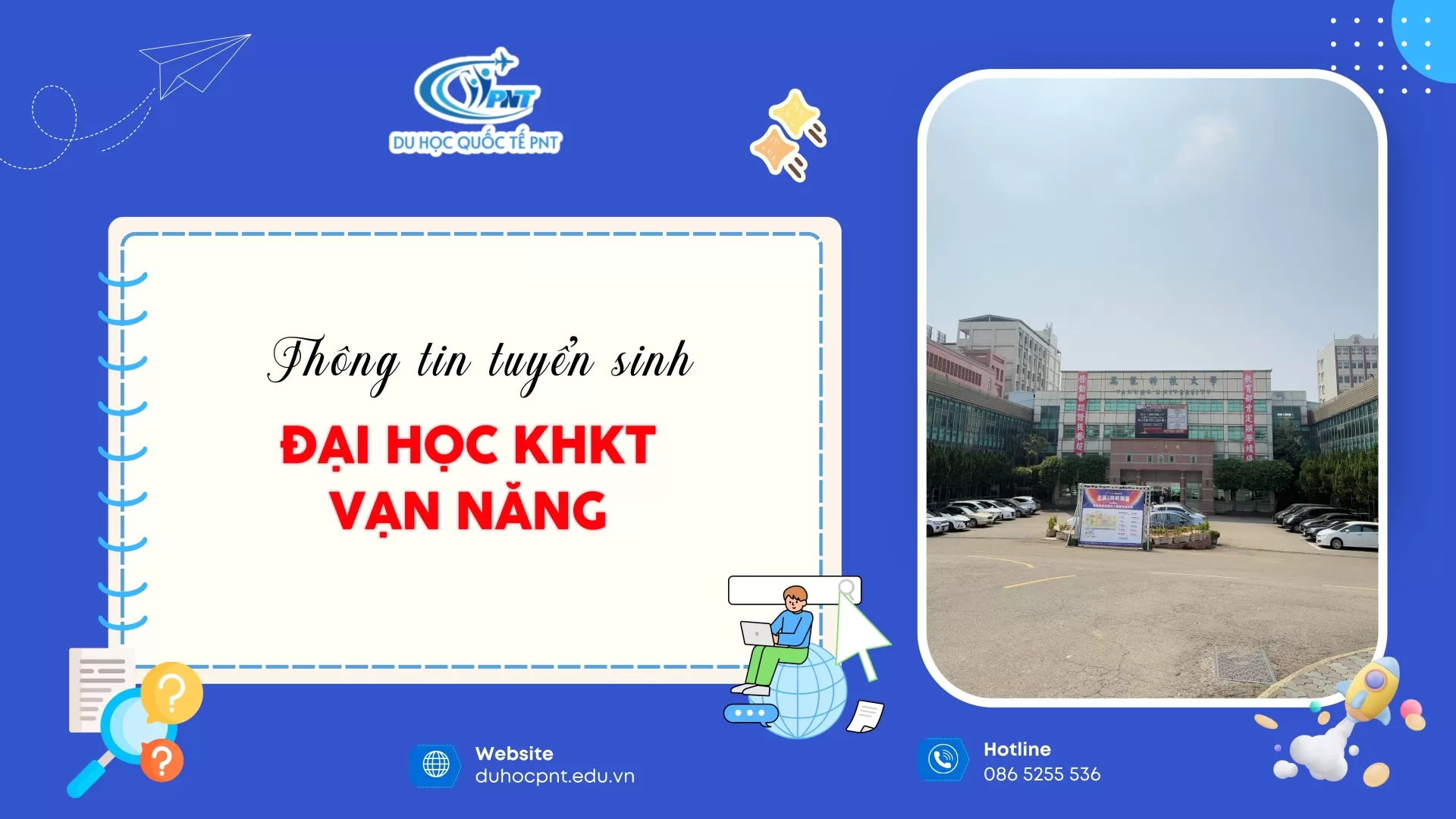 THÔNG TIN TUYỂN SINH HỆ 1+4 ĐẠI HỌC KHKT VẠN NĂNG THÁNG 9/2026