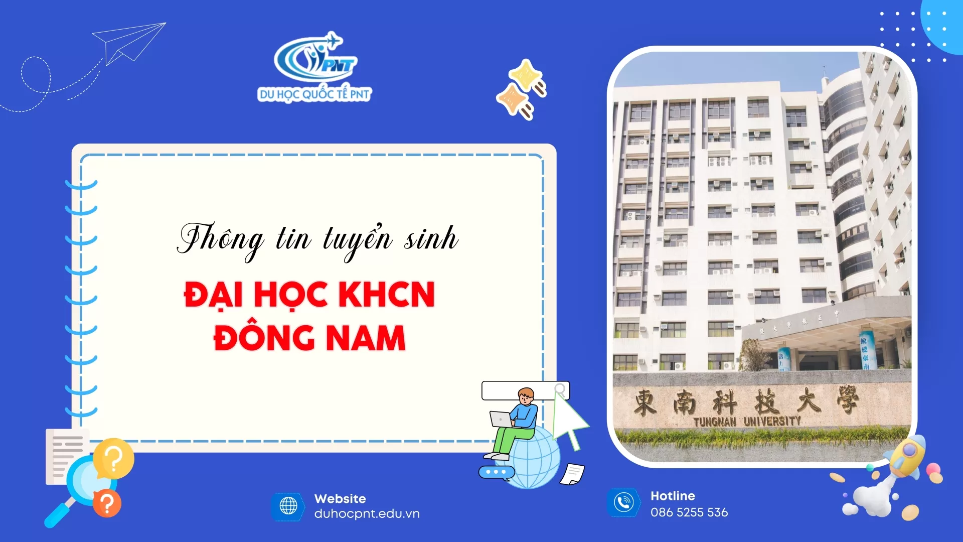 THÔNG TIN TUYỂN SINH HỆ 1+4 ĐẠI HỌC KHCN ĐÔNG NAM THÁNG 9/2026