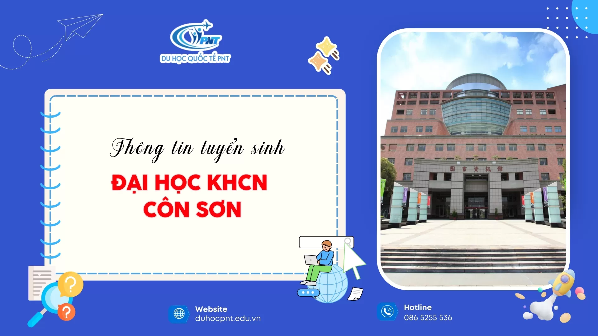 THÔNG TIN TUYỂN SINH HỆ 1+4 ĐH KHCN CÔN SƠN THÁNG 9/2026