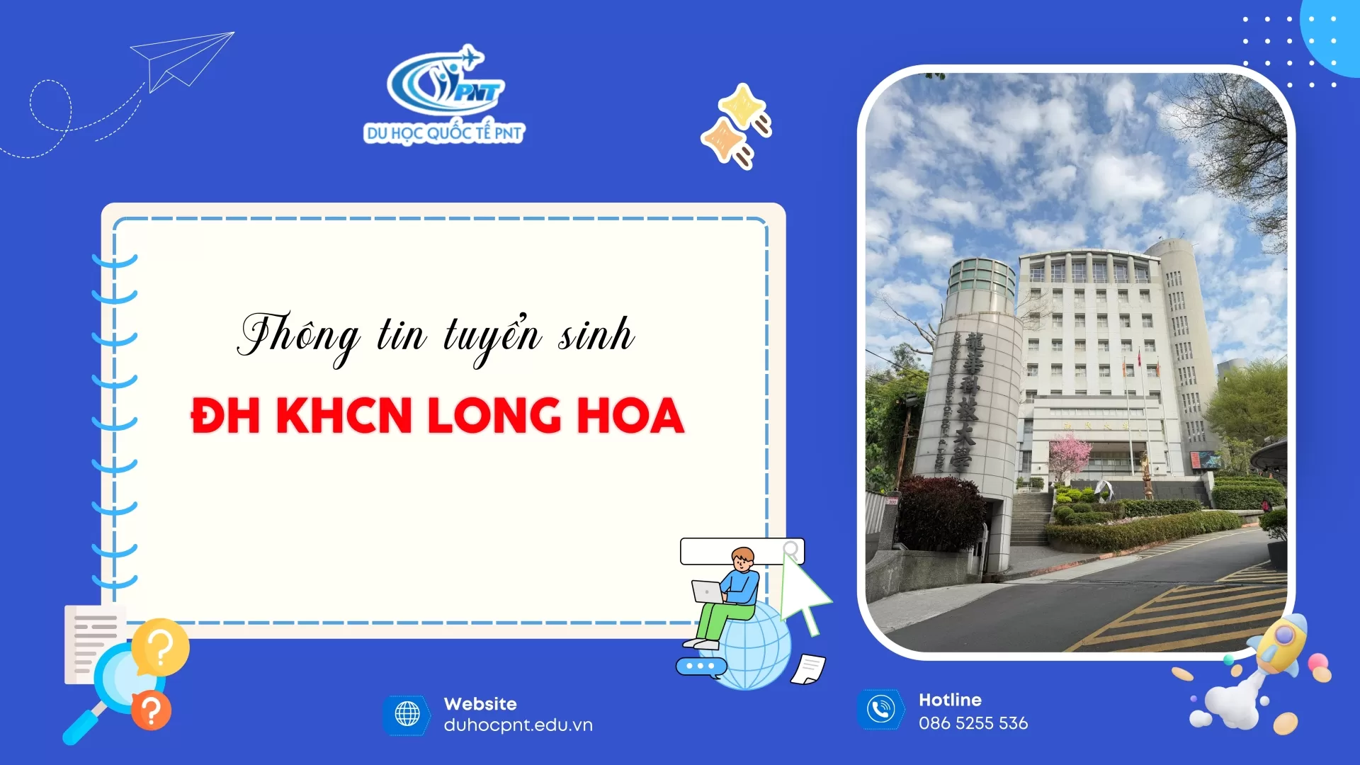 THÔNG TIN TUYỂN SINH HỆ 1+4 ĐẠI HỌC KHCN LONG HOA  KỲ THÁNG 9/2026