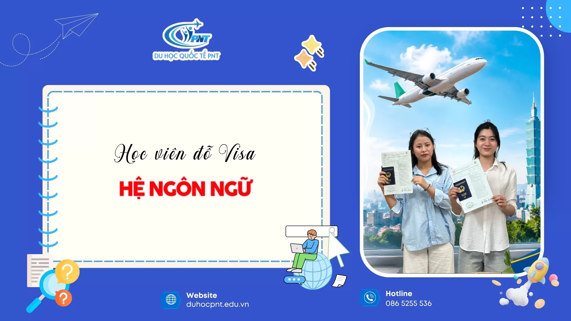 HỌC VIÊN PNT ĐỖ VISA HỆ NGÔN NGỮ - ĐẠI HỌC ĐẠM GIANG